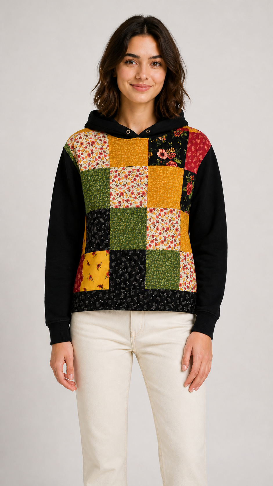 Patchwork Hoodie
