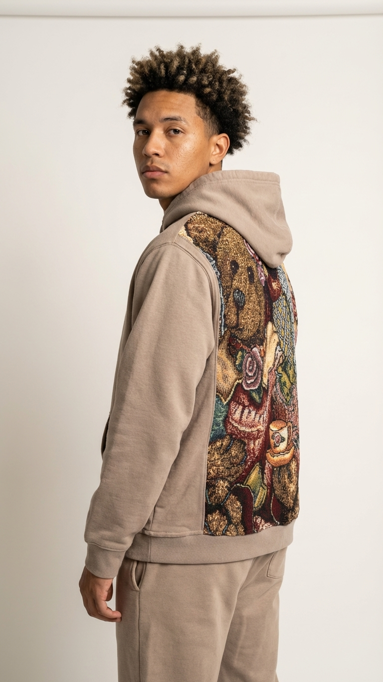 Teddy Tea Hoodie